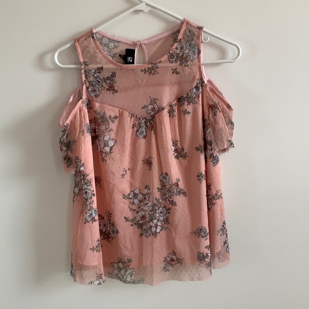 cold shoulder juniors top